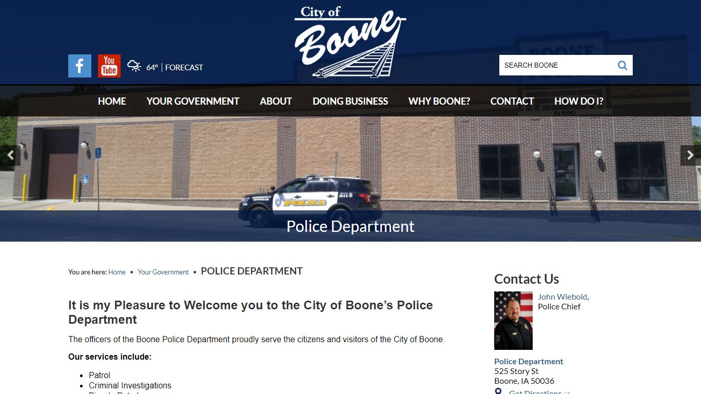 Police Department / Boone, IA